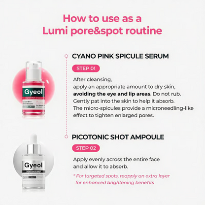 Gyeol Lumi Pore & Spot Care Duo